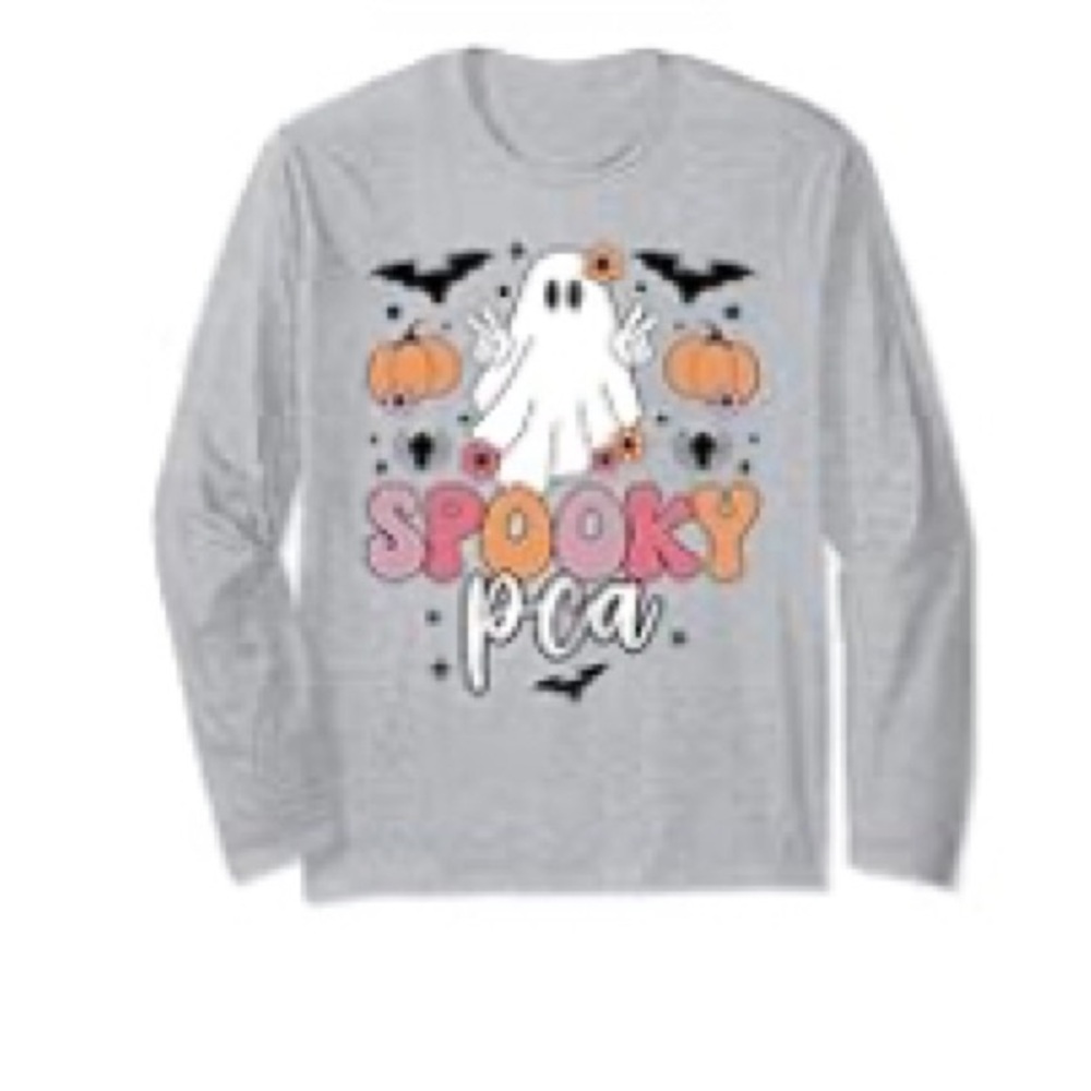Halloween PcA spooky long sleeve tee
